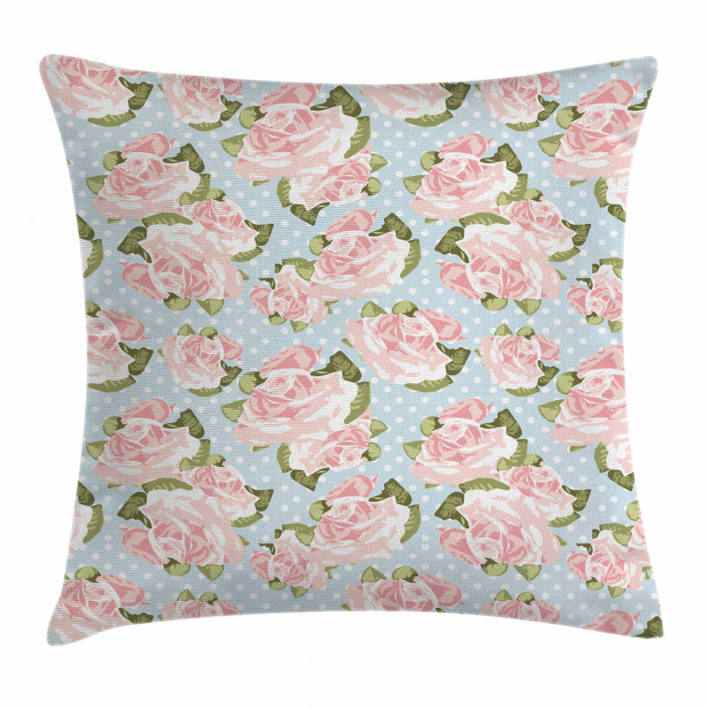 English Garden Plant Pillow Cover