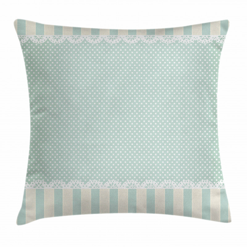 Ornaments and Dots Pillow Cover