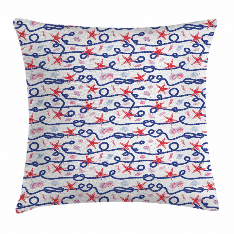 Rope Scallops Pillow Cover