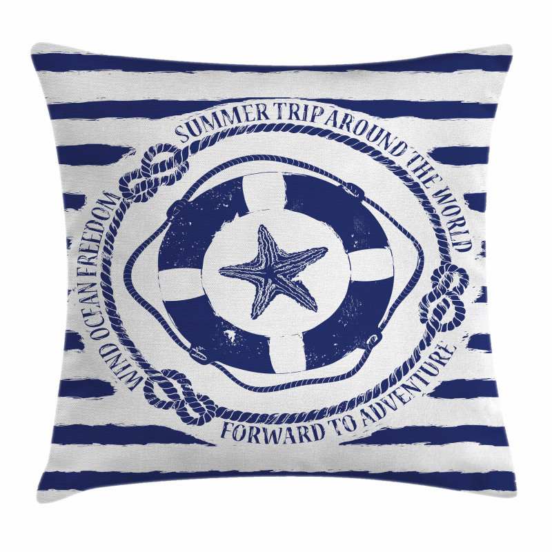 Life Buoy Trip Pillow Cover