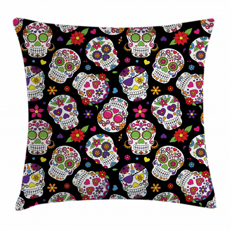 Mexico Themed Design Pillow Cover