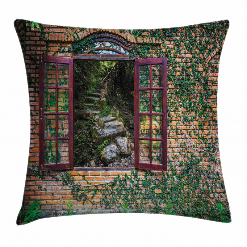 House Forest Wall Pillow Cover