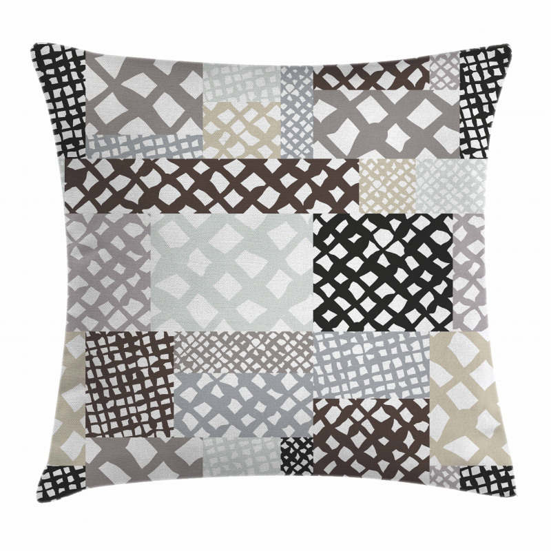 Patchwork Style Pillow Cover