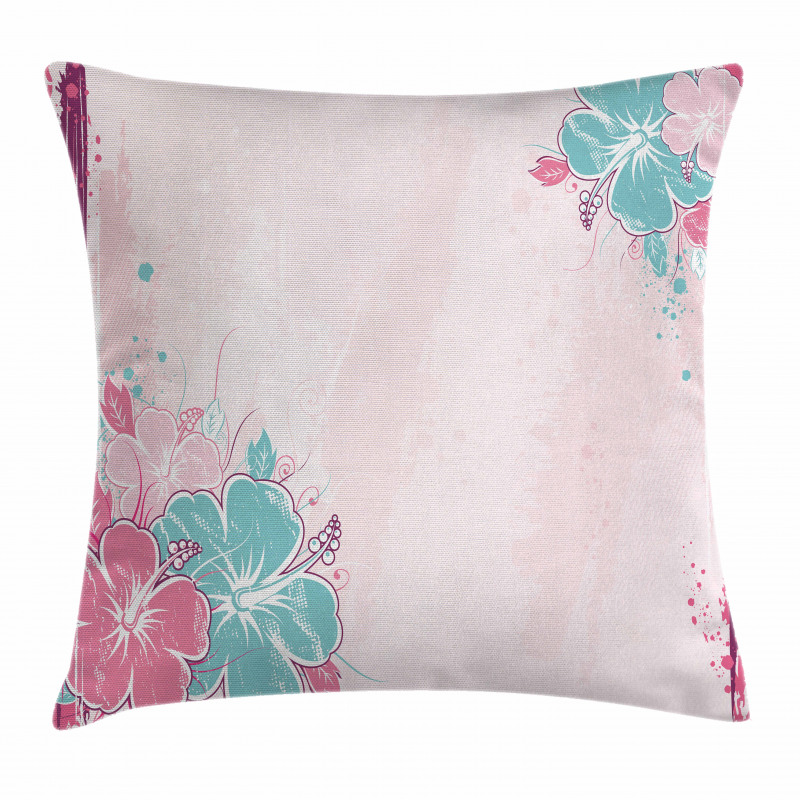 Bouquet of Hibiscus Art Pillow Cover