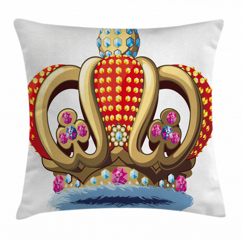 Royal Noble Family Crown Pillow Cover