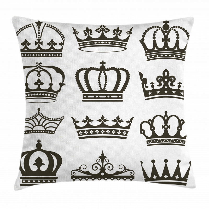 Royalty Crowns Pillow Cover