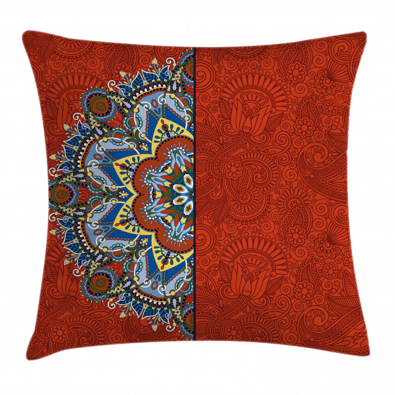 Ukranian Half Style Pillow Cover