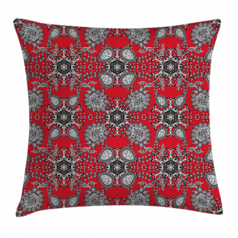 Paisley Doodle Pillow Cover