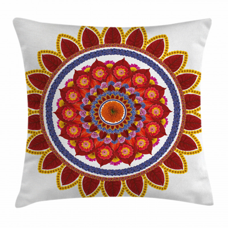 Summer Flowers Joy Pillow Cover