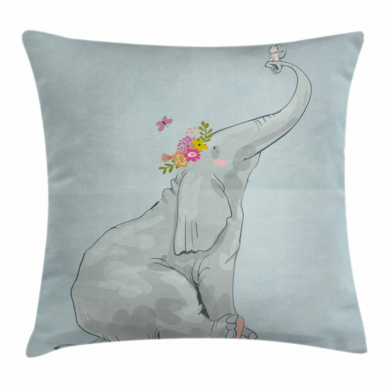 Mouse Friends Pillow Cover