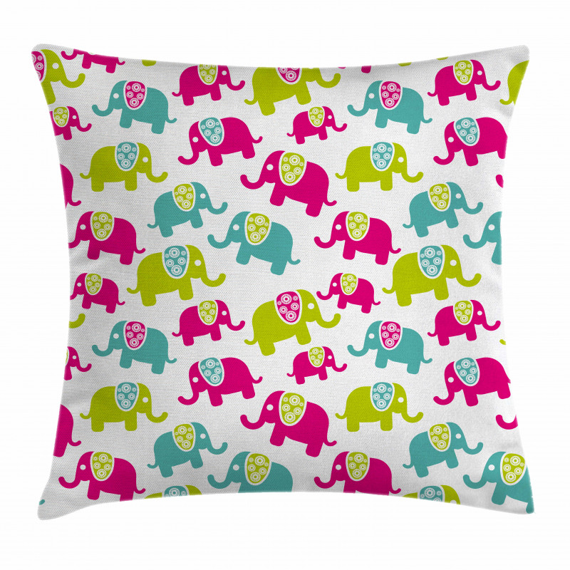 Joyous Cartoon Pillow Cover