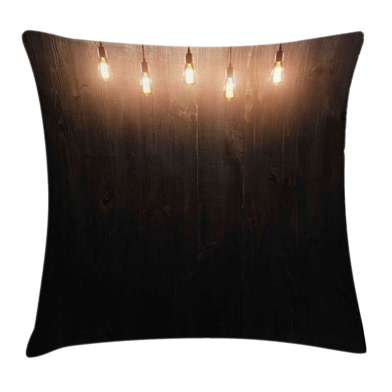 Wooden Room Pillow Cover