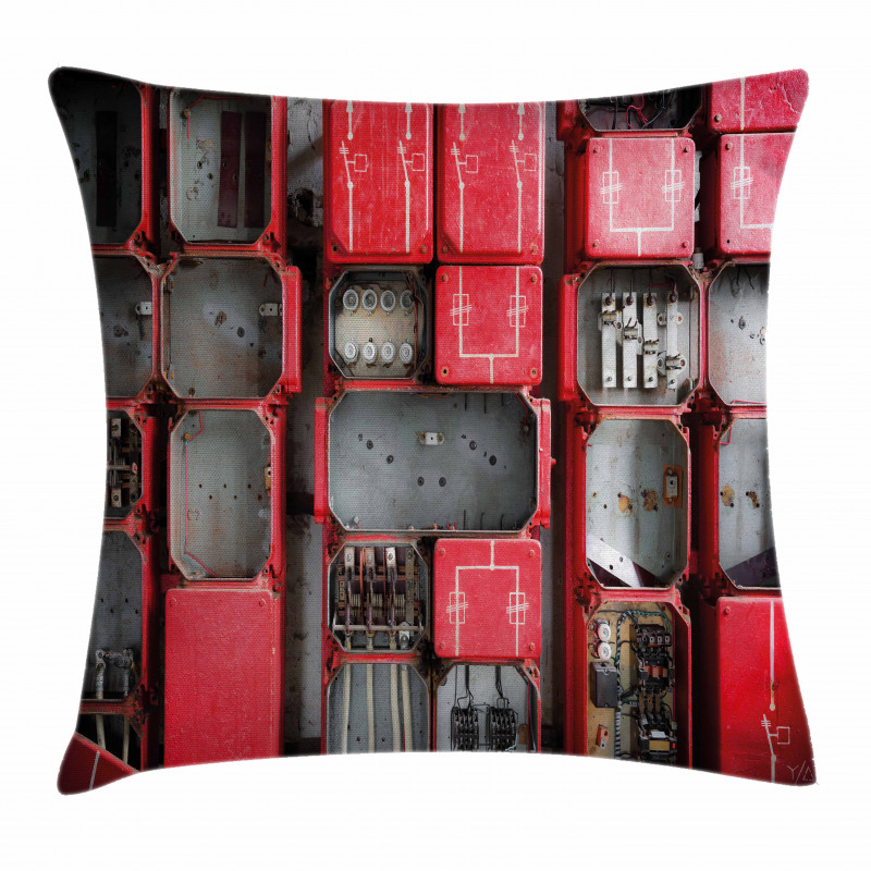 Fuse Cabinet Pillow Cover