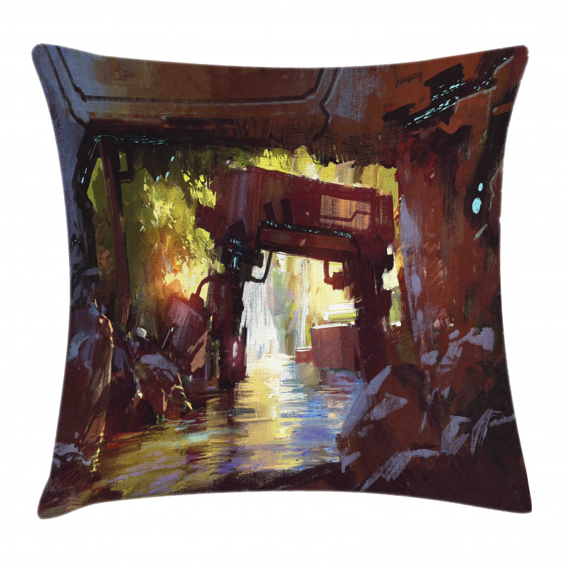 Machine Forest Pillow Cover