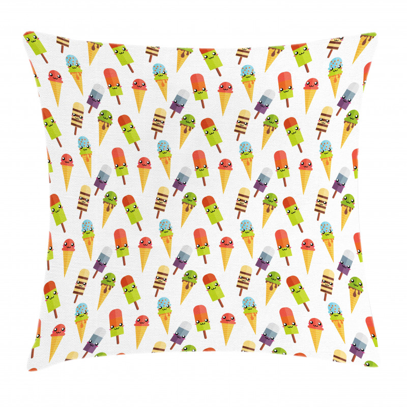 Colorful Yummy Pillow Cover