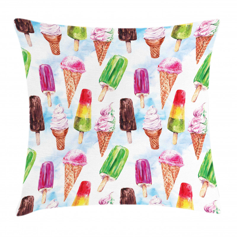 Surreal Exotic Pillow Cover