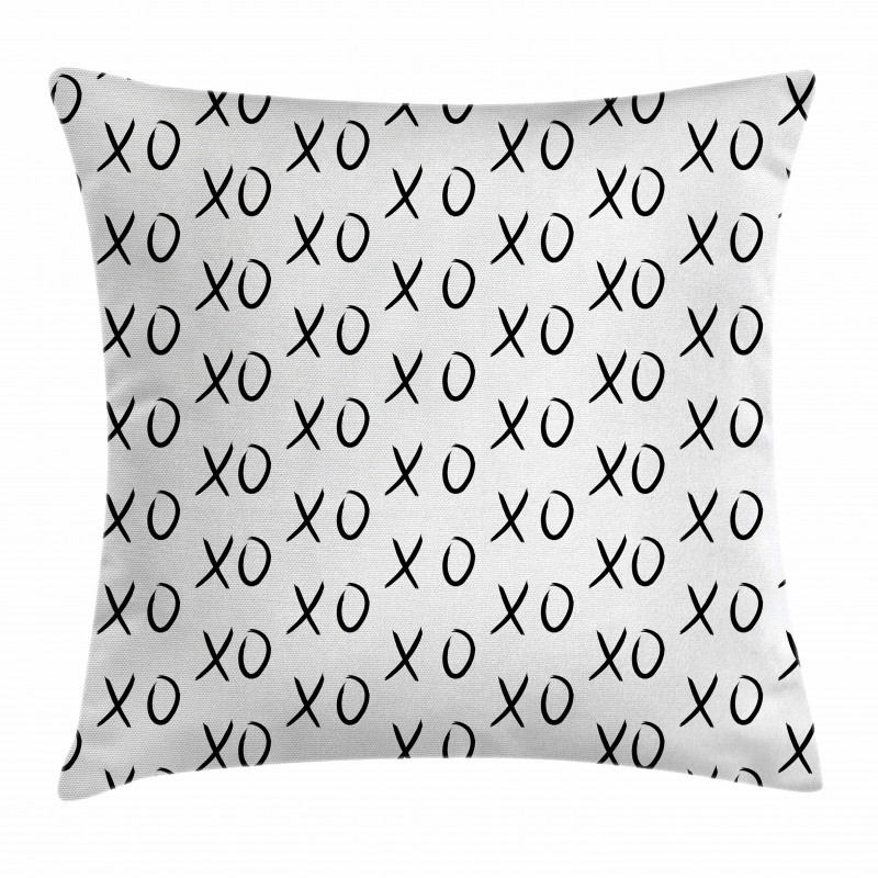 Affection Expression Kisses Pillow Cover
