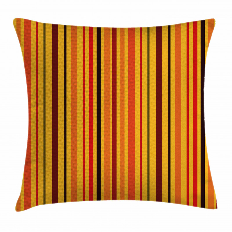 Vibrant Vertical Lines Pillow Cover