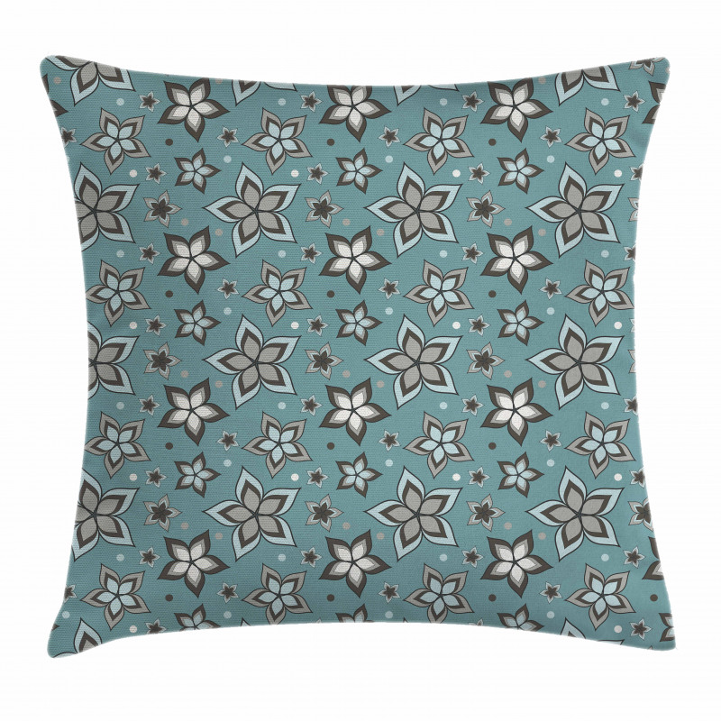 Botany Motif Bouquet Pillow Cover