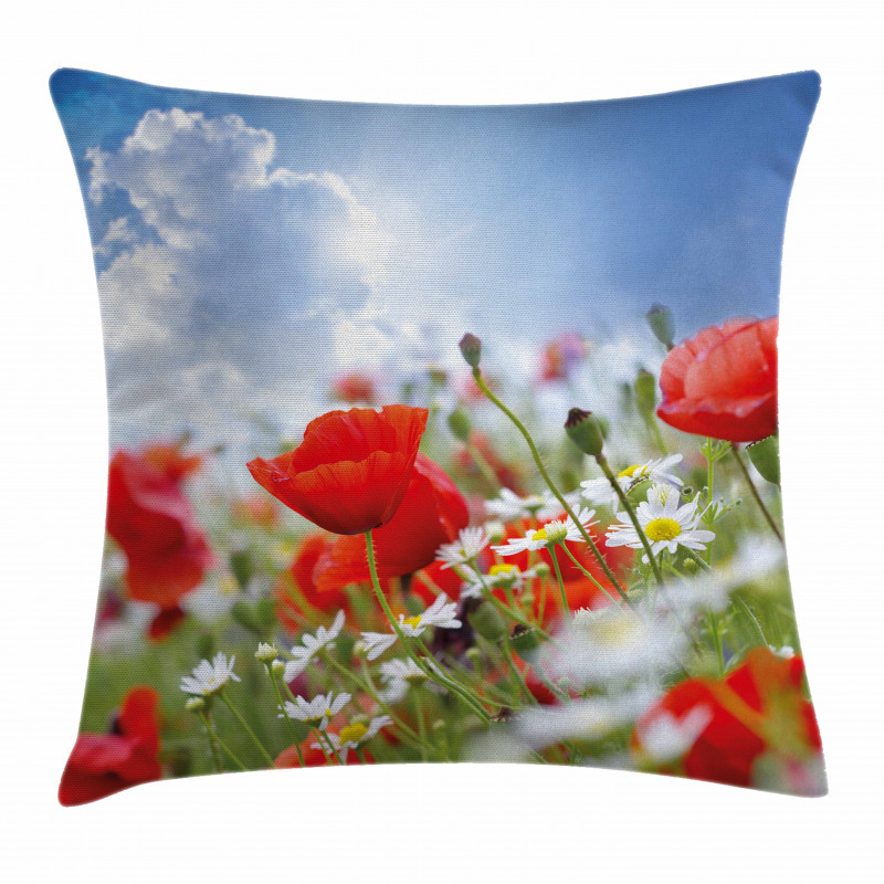 Spring Meadow Pillow Cover