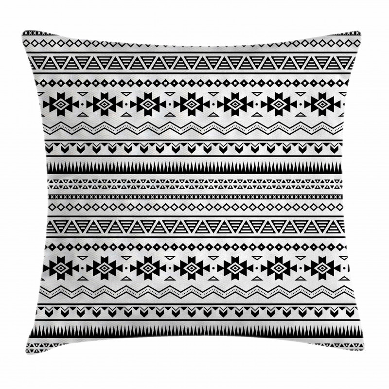 American Folkloric Pillow Cover