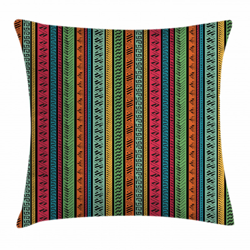 Native Borders Pillow Cover