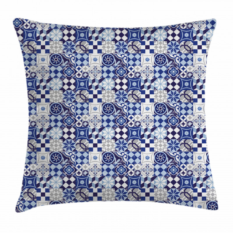 Traditional Vintage Mosaic Pillow Cover