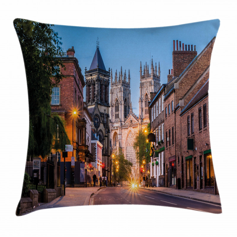 York Minster View Pillow Cover