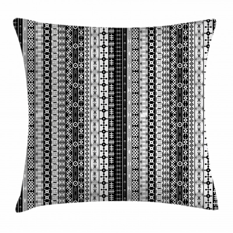 Tribal Motif Pattern Pillow Cover
