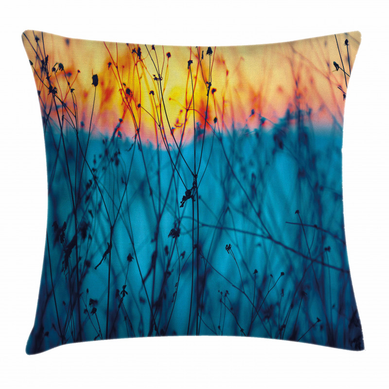 Autumn Dried Flowers Pillow Cover