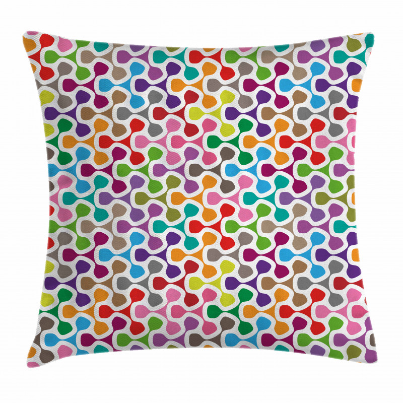 Trippy Colored Pillow Cover