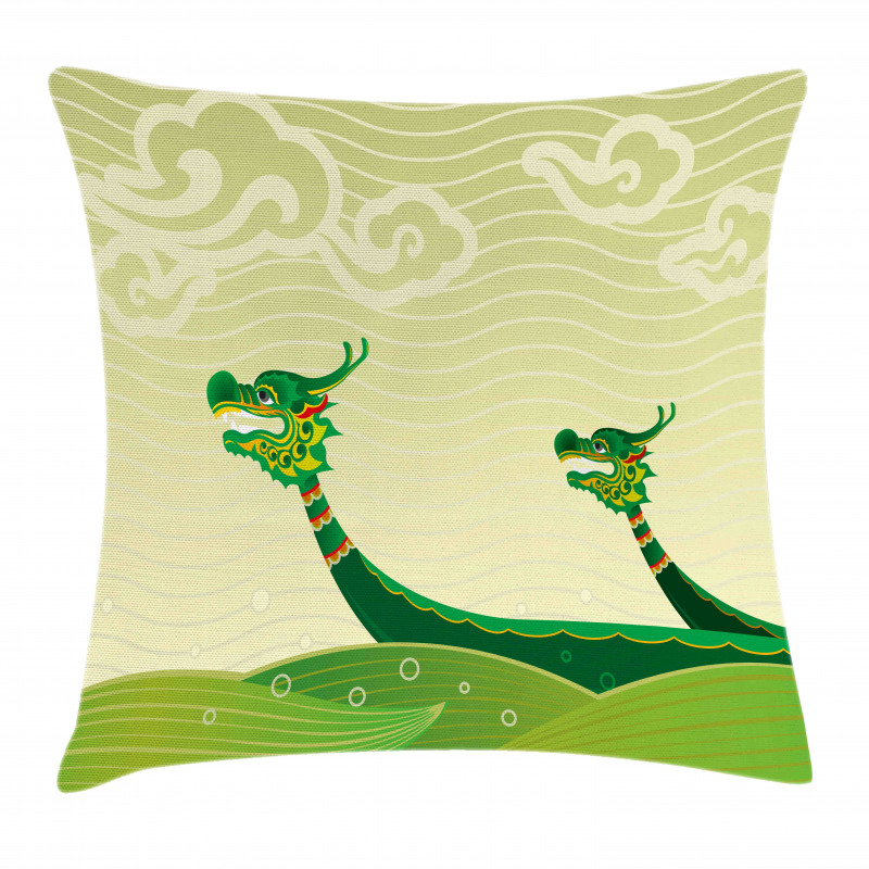 Tatsu Mythical Animal Pillow Cover