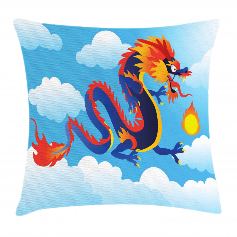 Surreal Folk Tale Art Pillow Cover