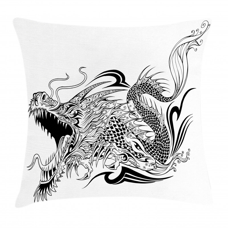 Creature Art Pillow Cover