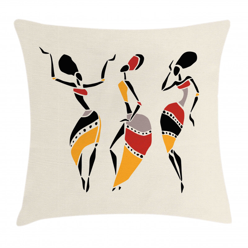 Native Dancers Pillow Cover