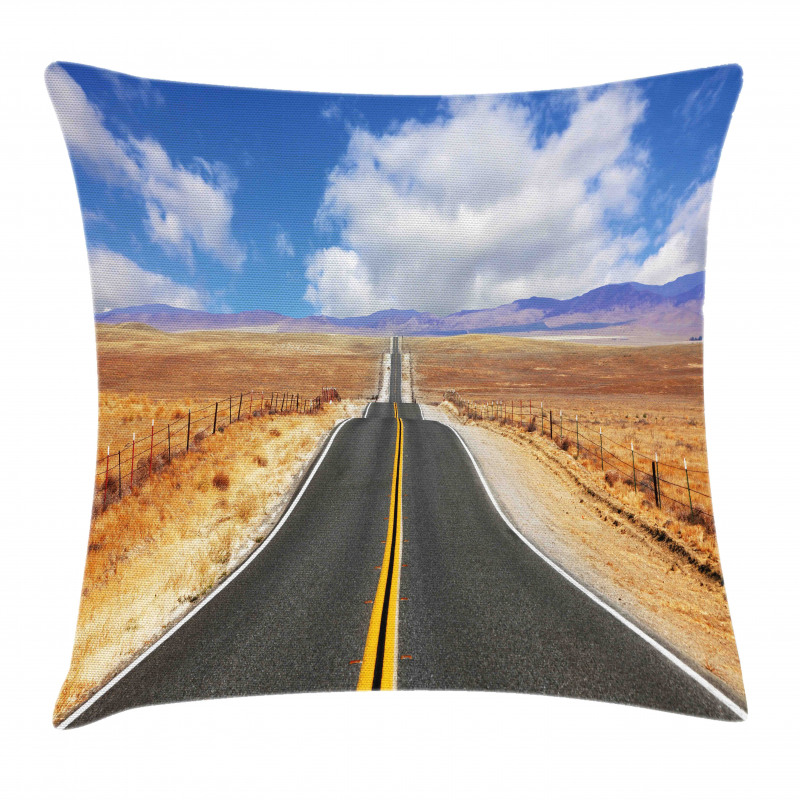 California Road Pillow Cover