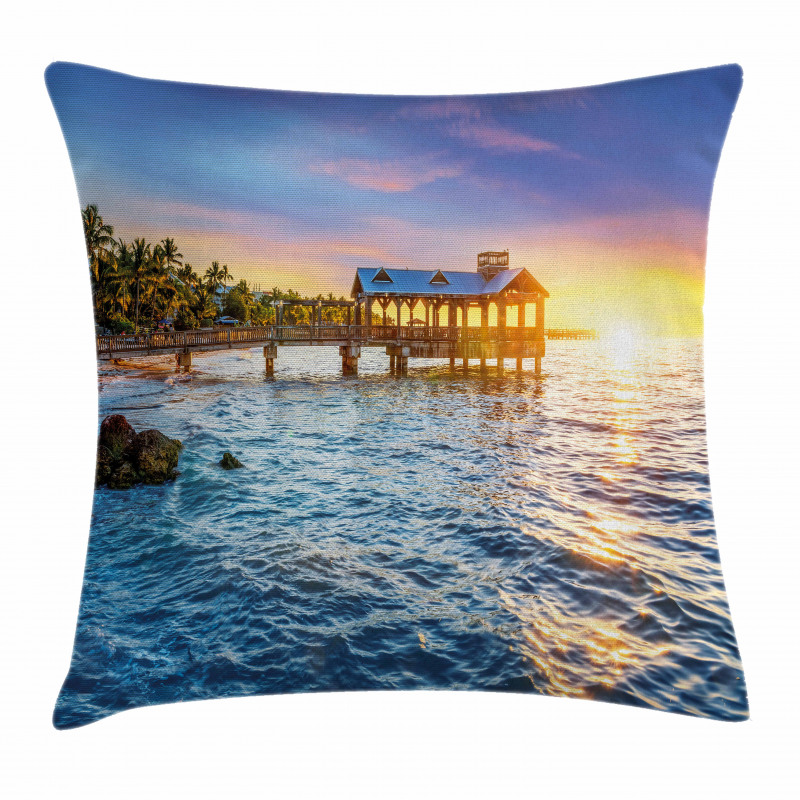 Florida Beach Pillow Cover