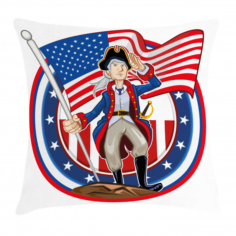 Patriot Emblem Pillow Cover