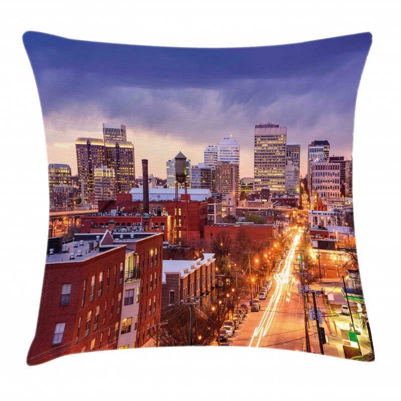 Richmond Virginia Pillow Cover