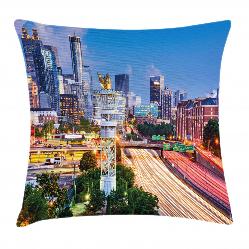 Atlanta Georgia Pillow Cover