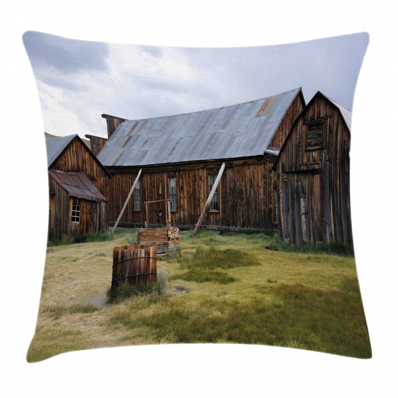 California Barn Pillow Cover