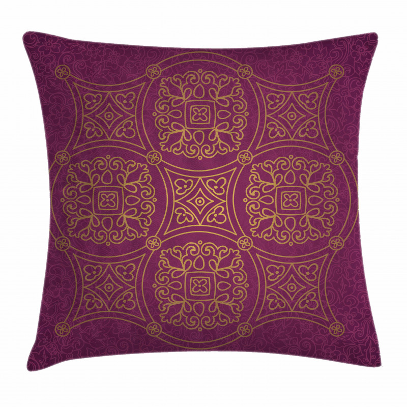 Persian Ornate Pillow Cover