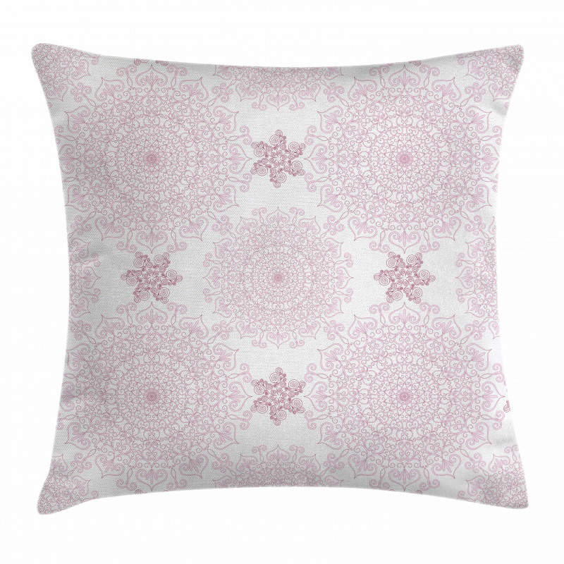 Victorian Damask Pillow Cover
