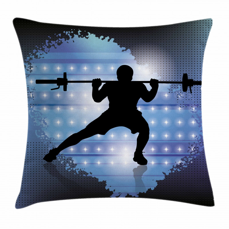 Wightlifter Silhouette Pillow Cover