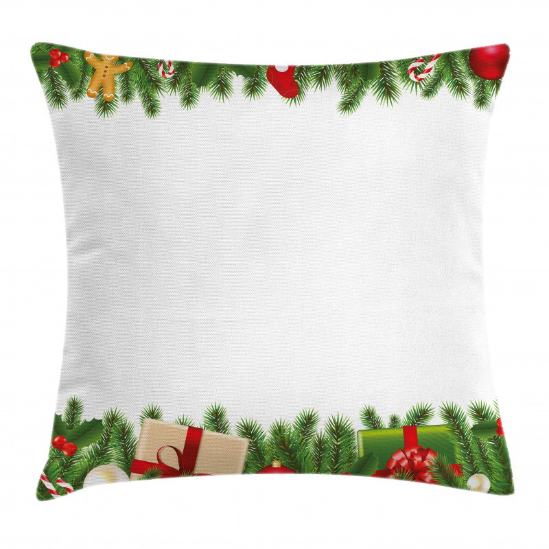 Classic Tree Garland Pillow Cover