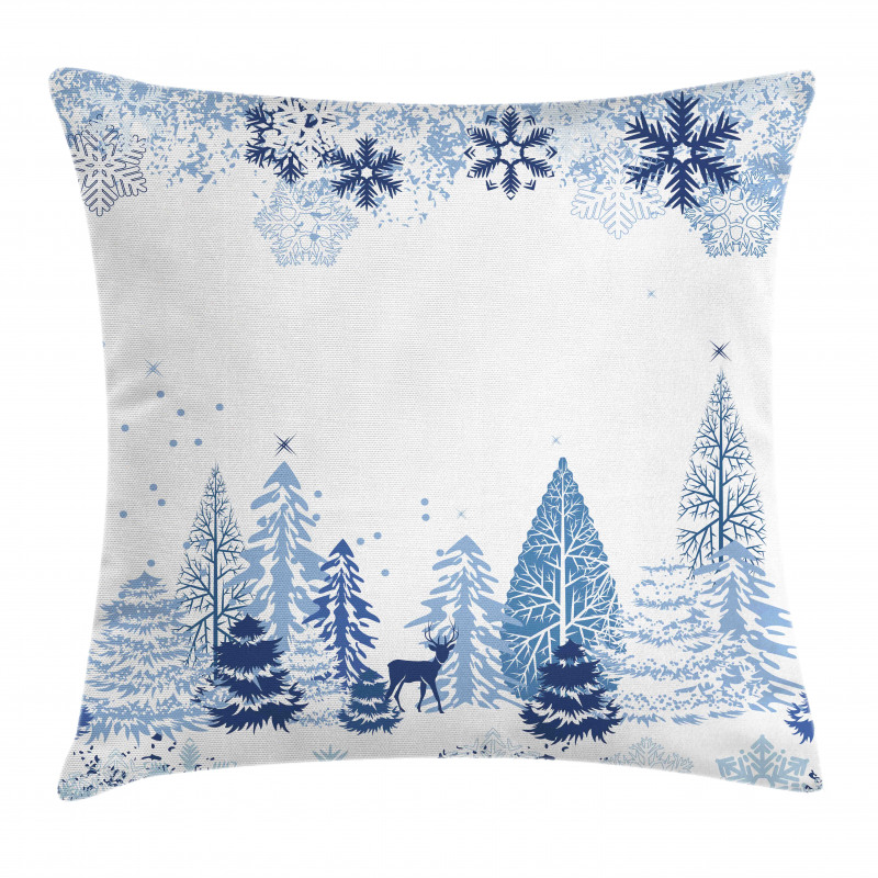 Winter Forest Pillow Cover