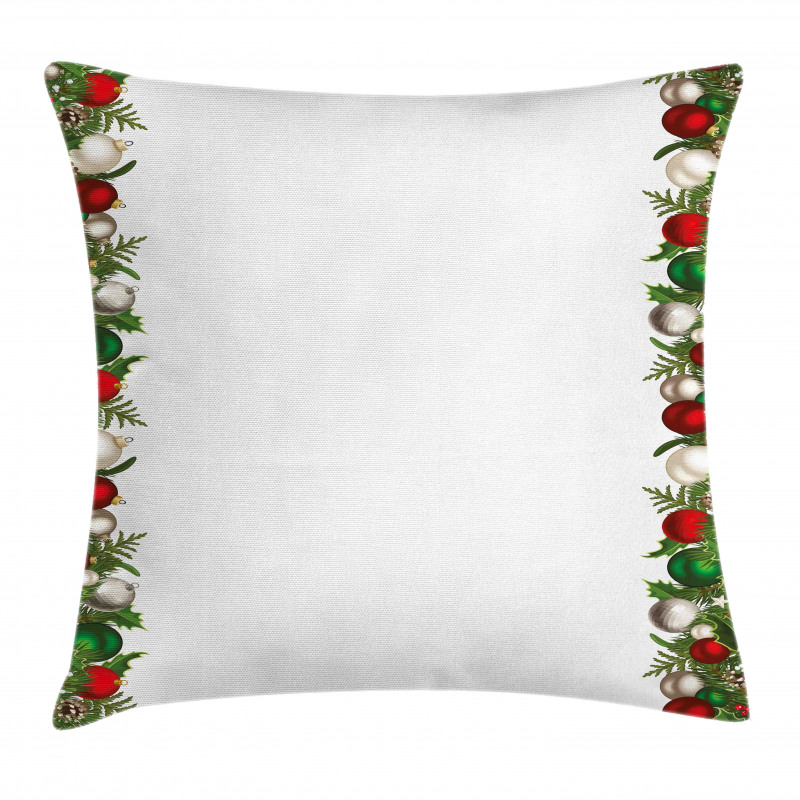Pine Spikes Berries Pillow Cover
