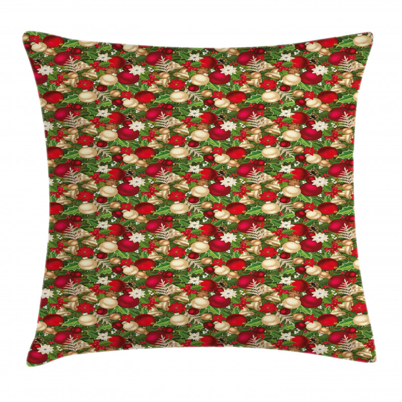 Tree Branches Bells Pillow Cover