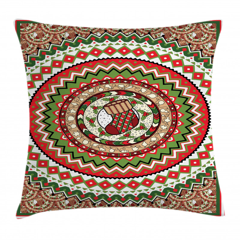 Circles Sock Pillow Cover