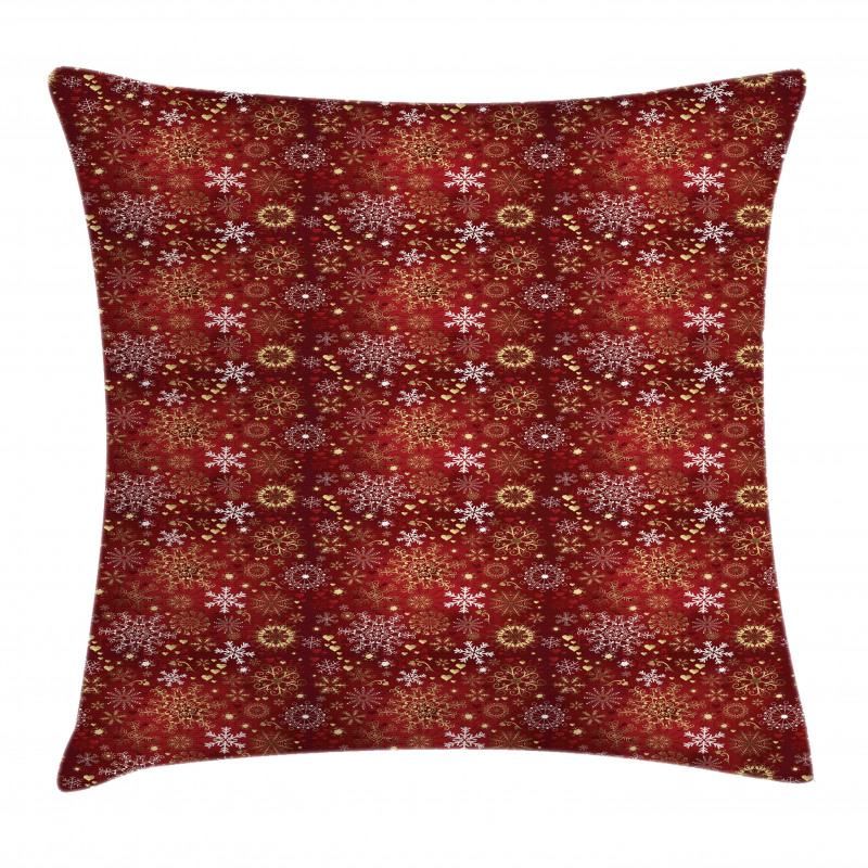 Snowflakes Pillow Cover